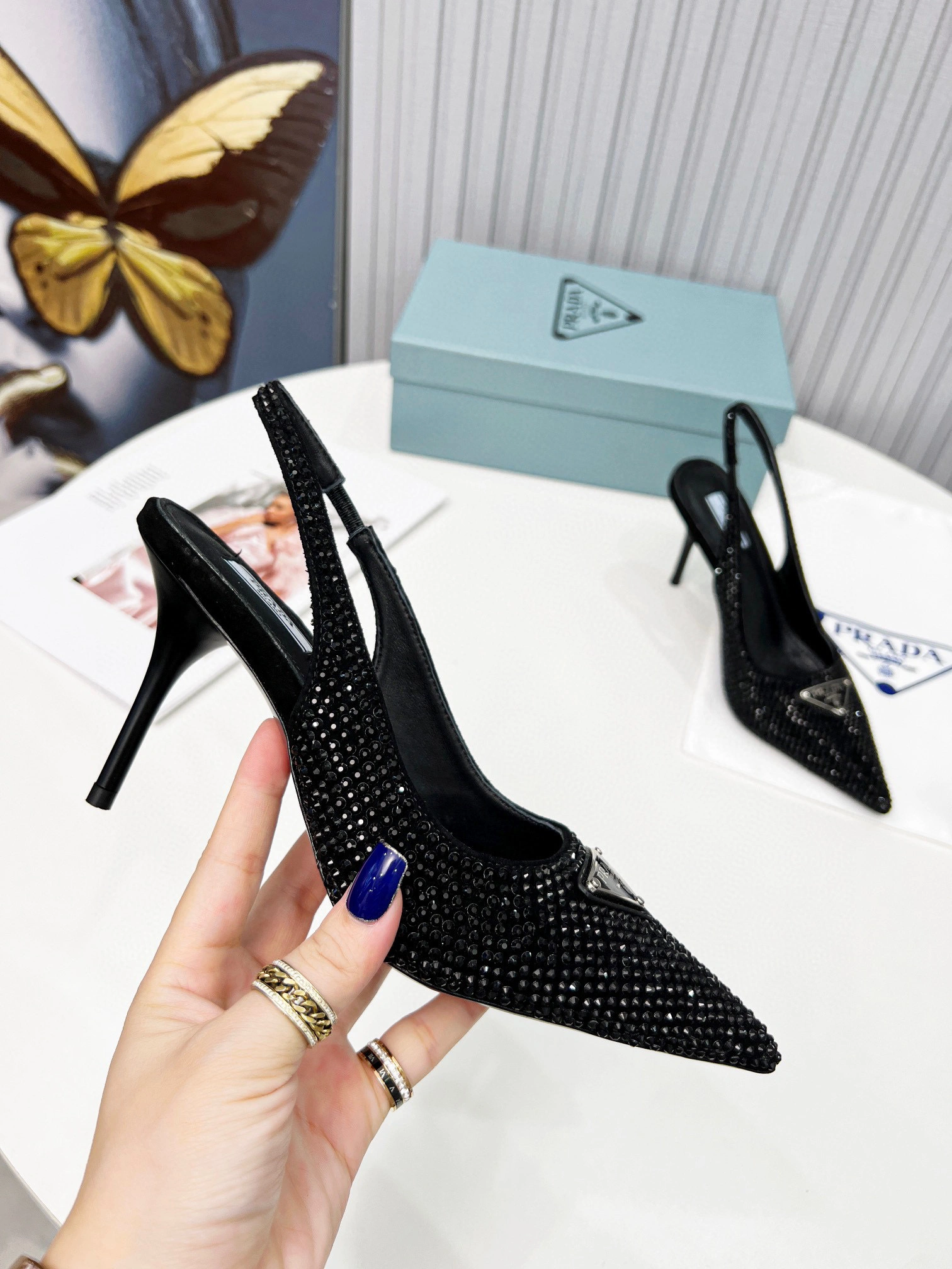 coco- heel height 8.5cm， Sheepskin item:B-X198J1935